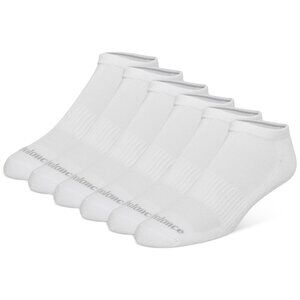 New Balance Men's 6-Pk. Athletic Low-Cut Socks - White